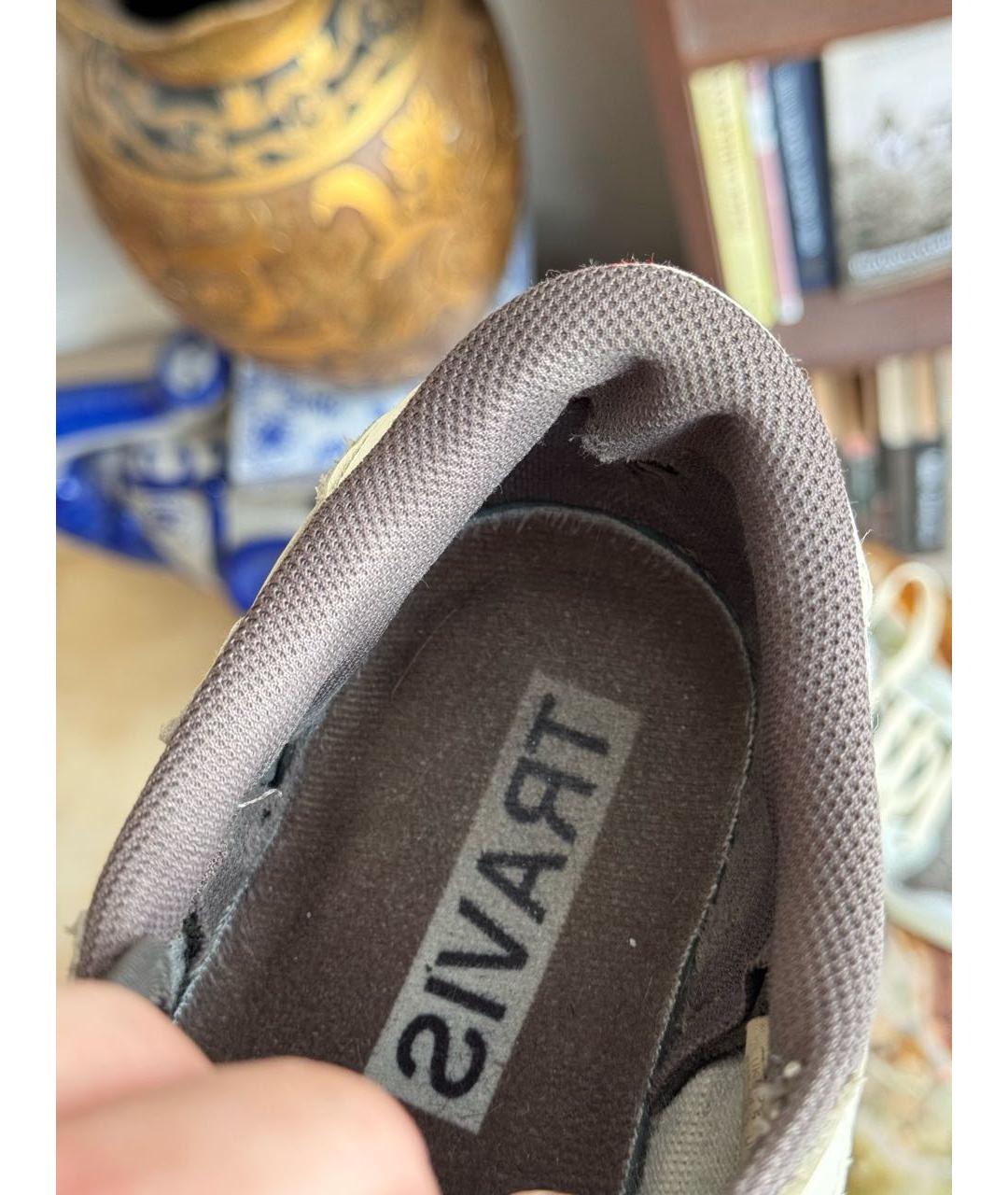 JORDAN Бежевые низкие кроссовки / кеды, фото 7