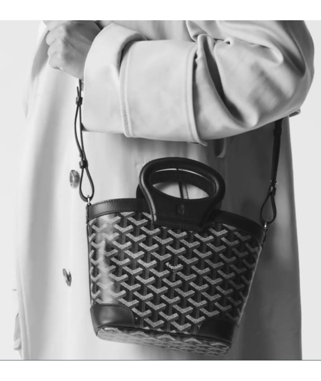 GOYARD Зеленая кожаная сумка через плечо, фото 9