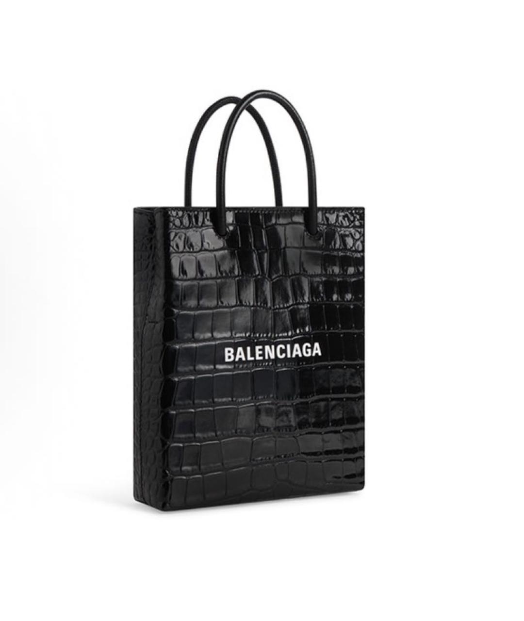 BALENCIAGA Черная сумка через плечо, фото 2