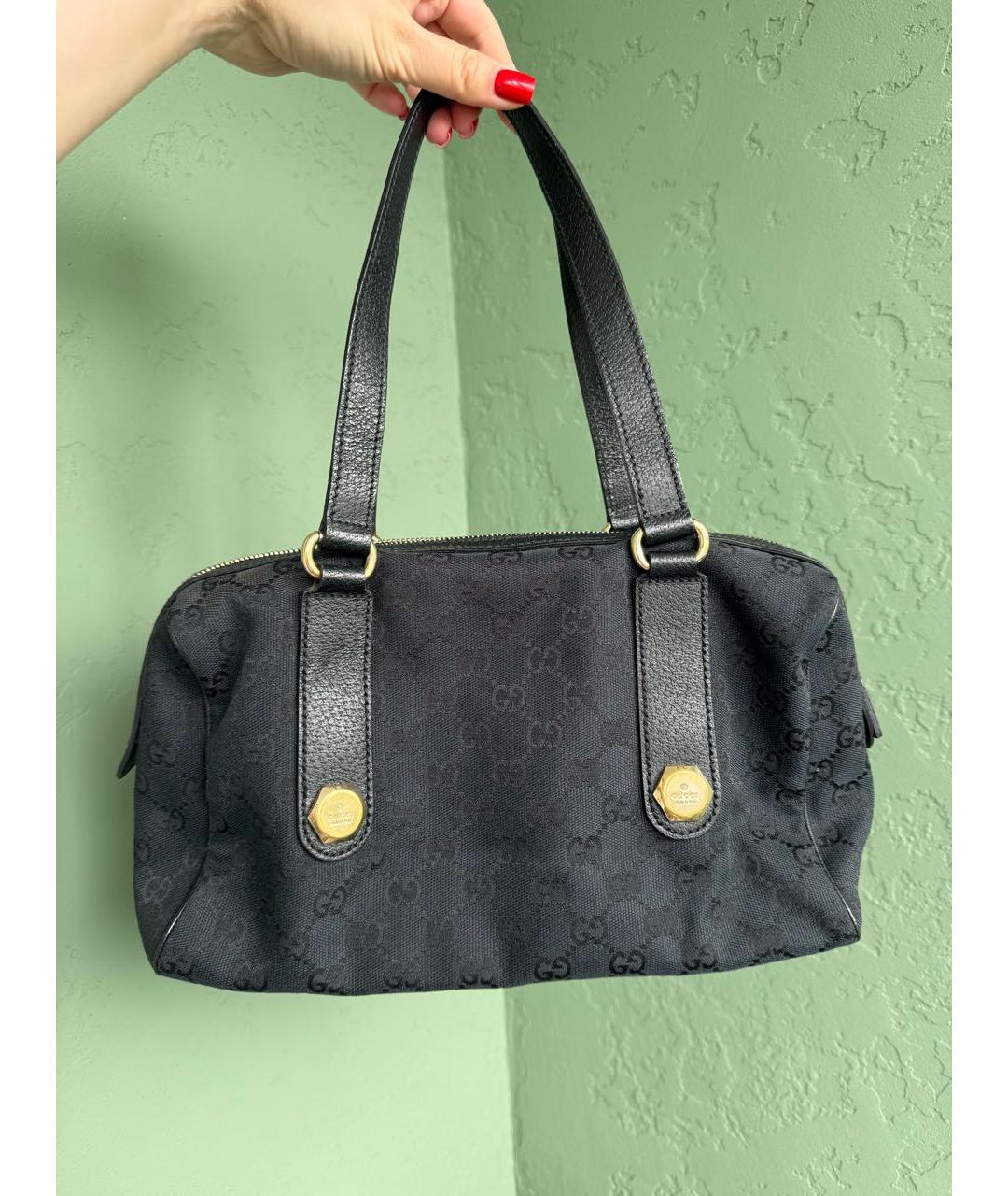GUCCI Черная сумка с короткими ручками, фото 3
