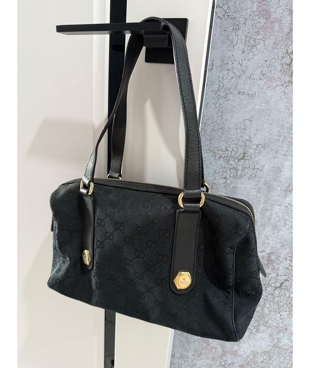 GUCCI Черная сумка с короткими ручками, фото 9