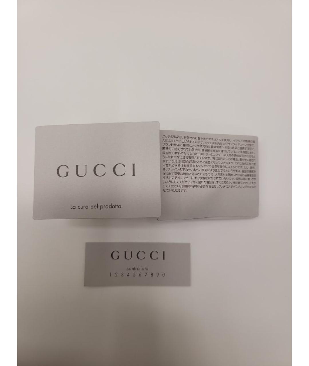 GUCCI Коричневый кожаный ремень, фото 4
