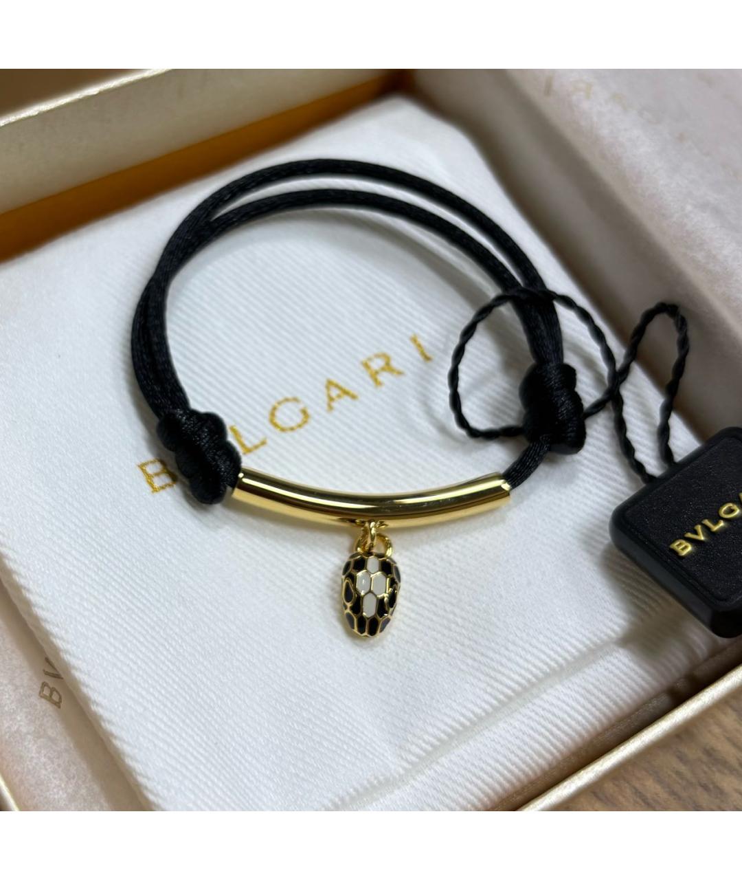 BVLGARI Черный браслет, фото 3