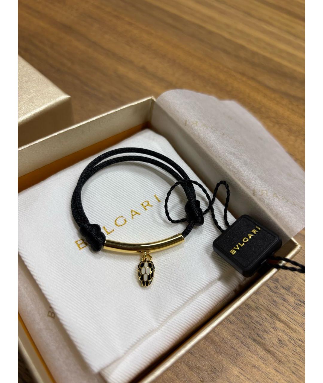 BVLGARI Черный браслет, фото 2