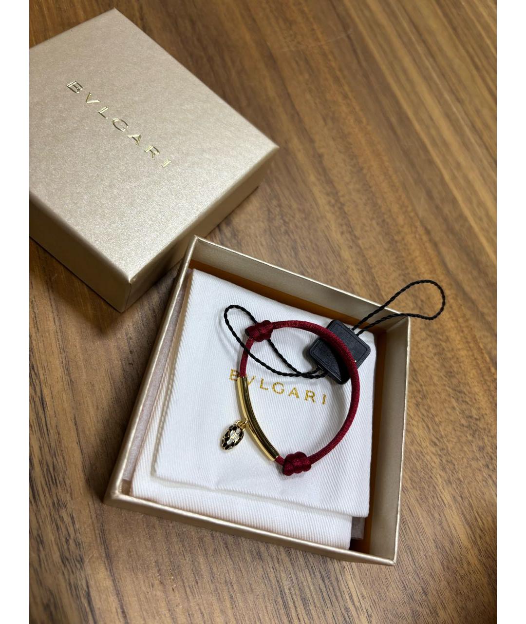 BVLGARI Красный браслет, фото 3