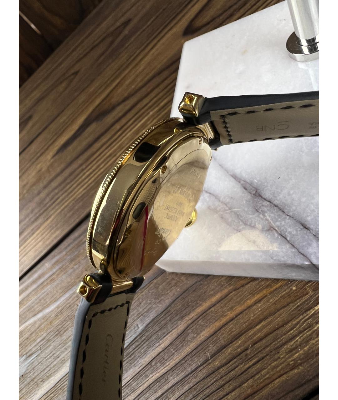 CARTIER Часы из желтого золота, фото 3