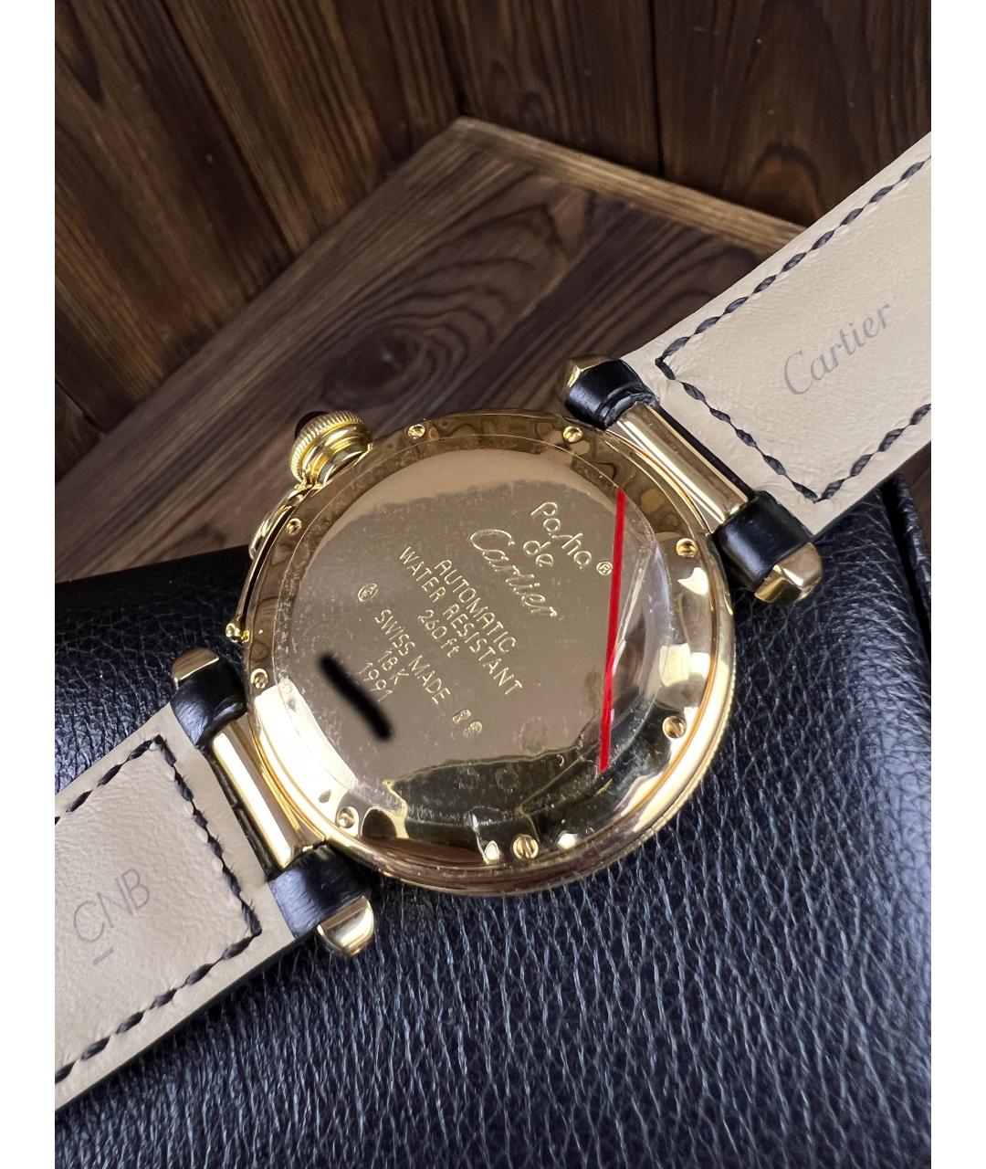 CARTIER Часы из желтого золота, фото 5