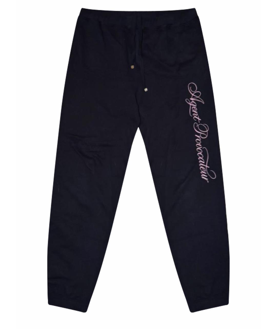 AGENT PROVOCATEUR Черный хлопко-эластановый спортивные костюмы, фото 1