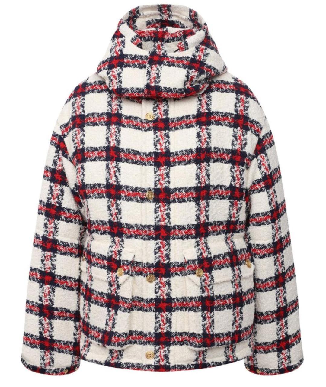 GUCCI Белая шерстяная куртка, фото 1