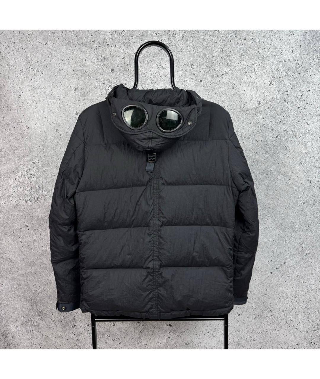 CP COMPANY Черный деним пуховик, фото 4