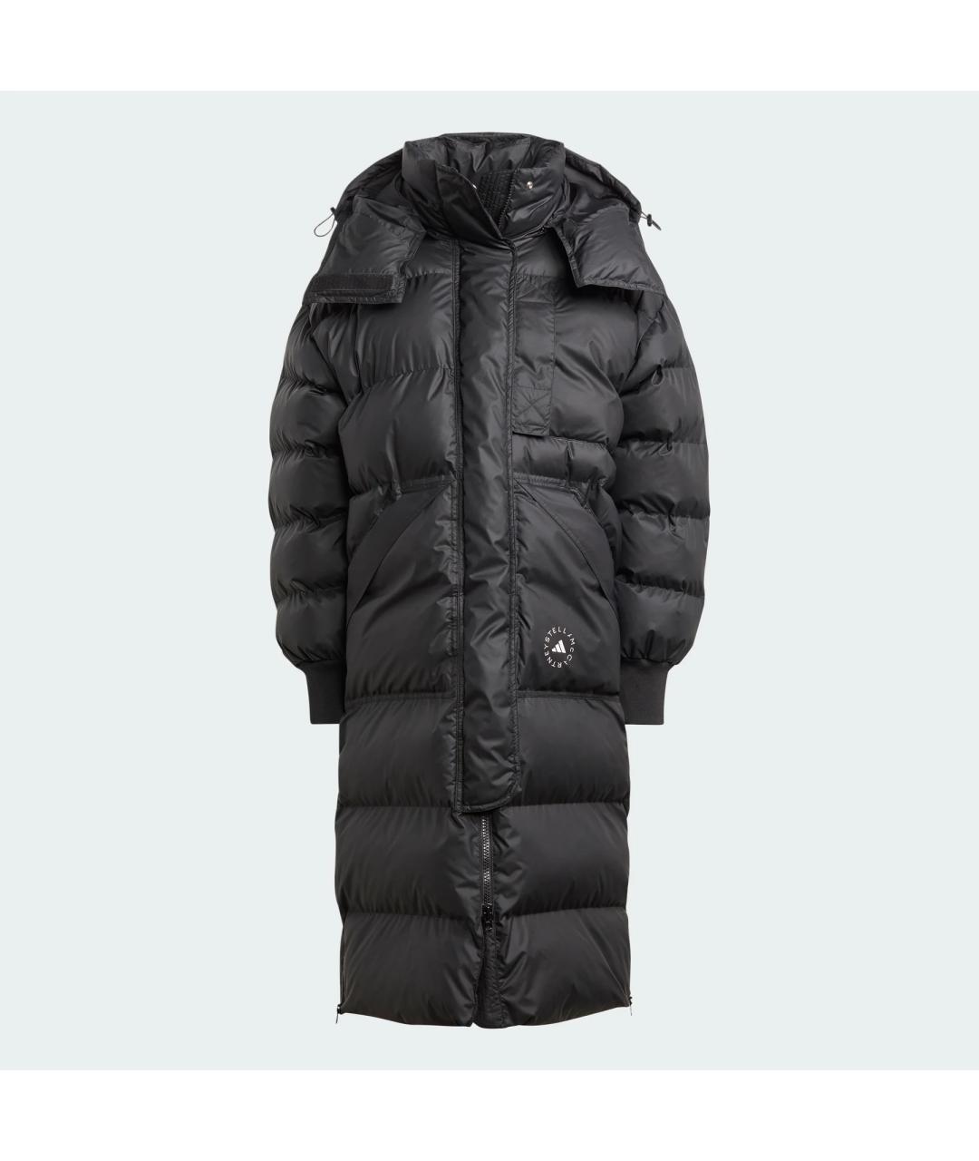 ADIDAS BY STELLA MCCARTNEY Черный пуховик, фото 10