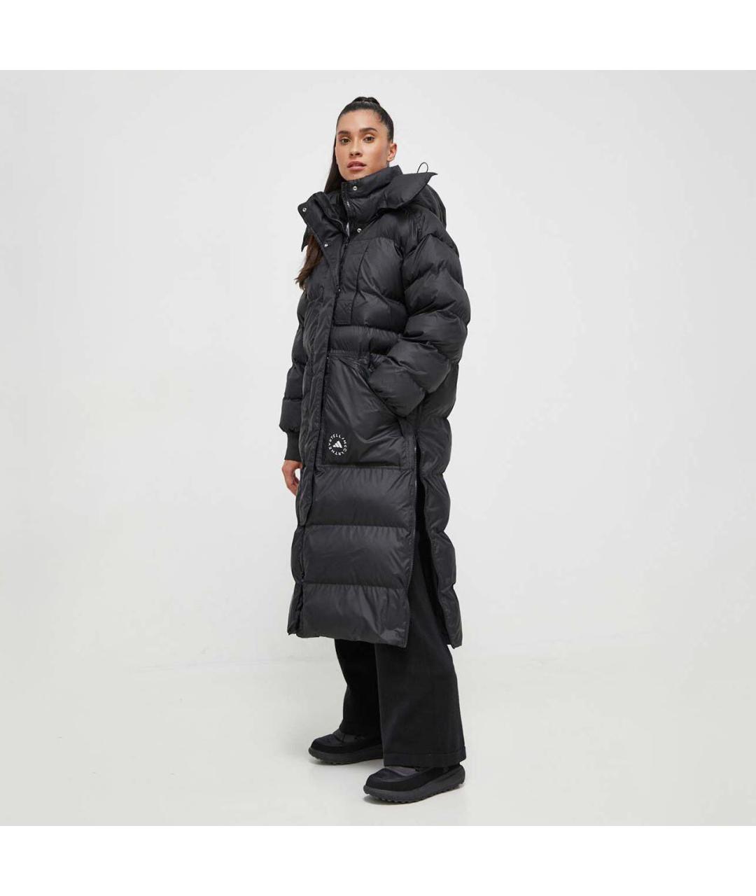 ADIDAS BY STELLA MCCARTNEY Черный пуховик, фото 3