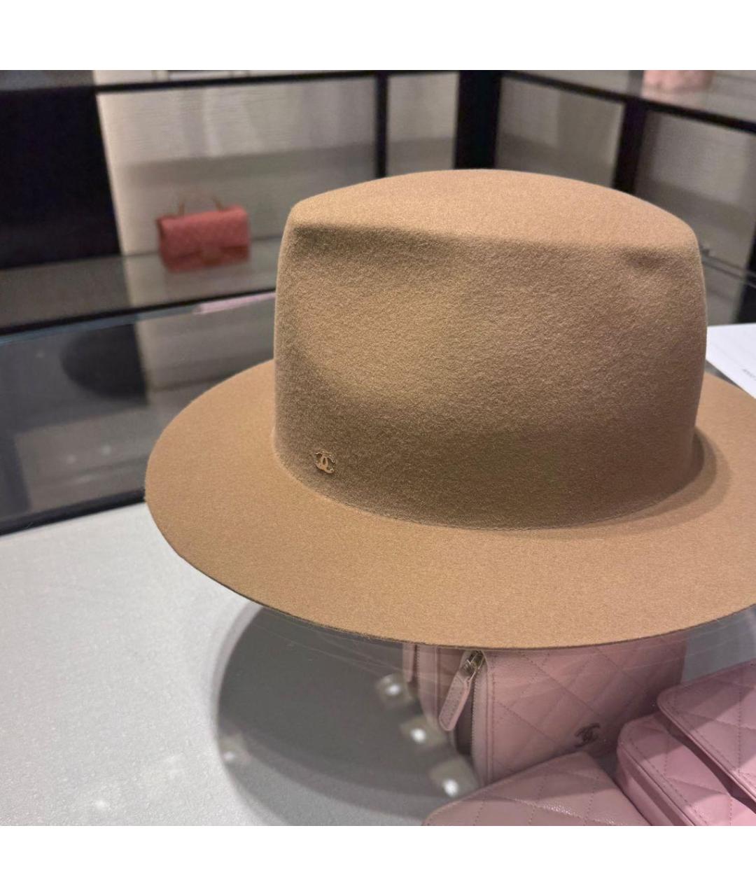 CHANEL Бежевая шляпа, фото 2