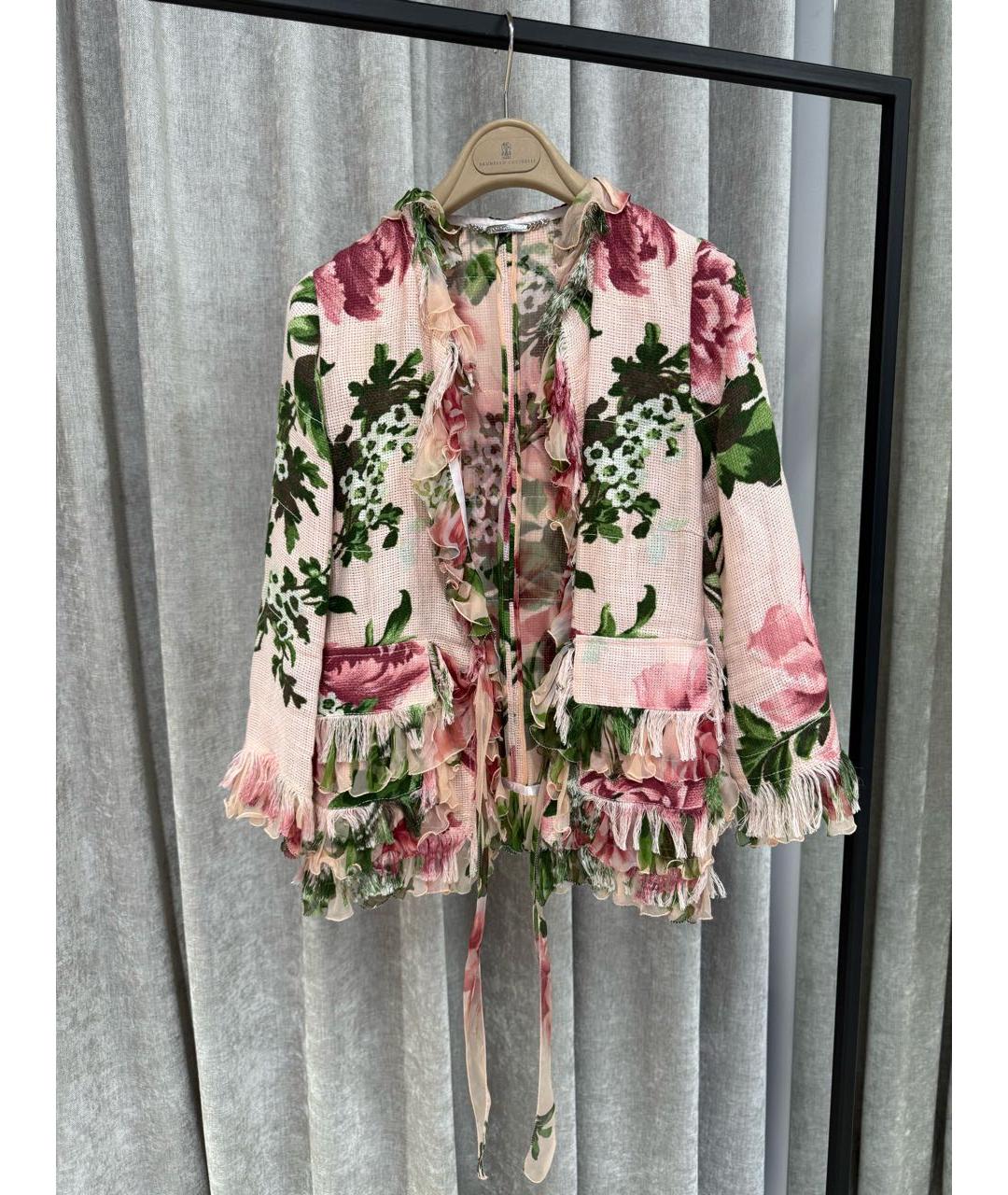 DOLCE&GABBANA Розовый жакет/пиджак, фото 8