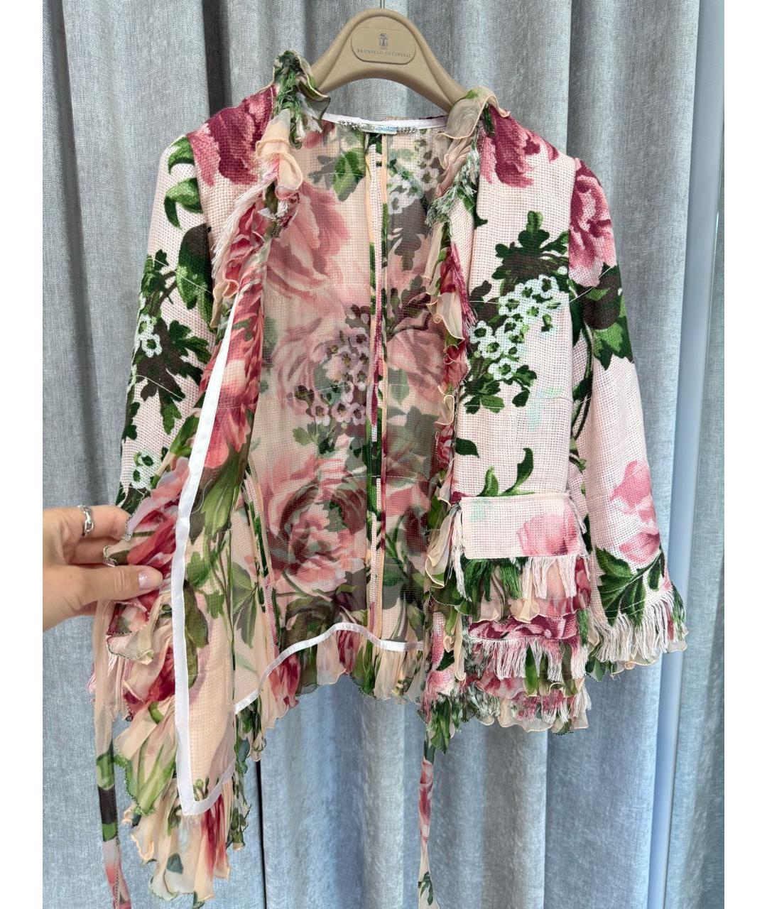 DOLCE&GABBANA Розовый жакет/пиджак, фото 6