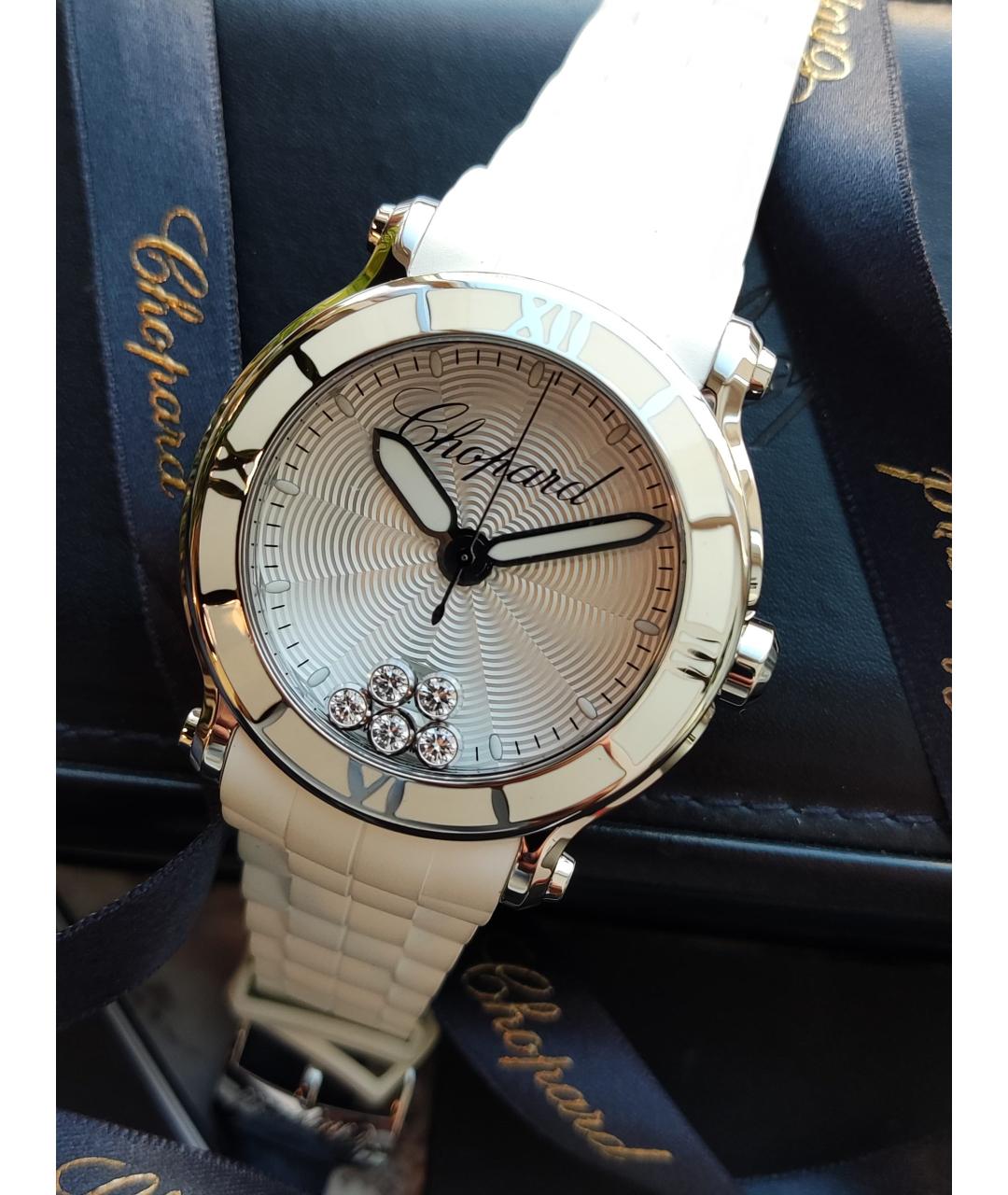 CHOPARD Белые часы, фото 2