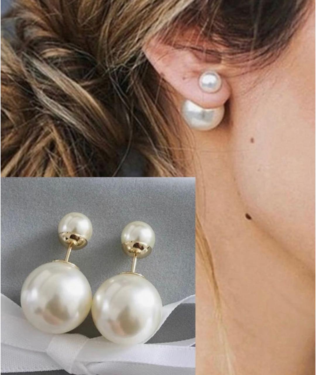 CHRISTIAN DIOR Жемчужные серьги, фото 5