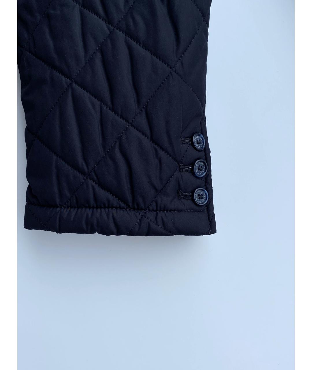 BARBOUR Темно-синяя полиэстеровая куртка, фото 6