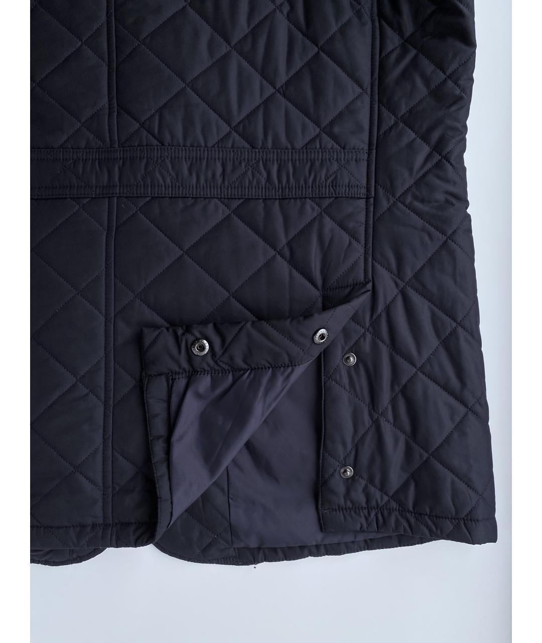 BARBOUR Темно-синяя полиэстеровая куртка, фото 7