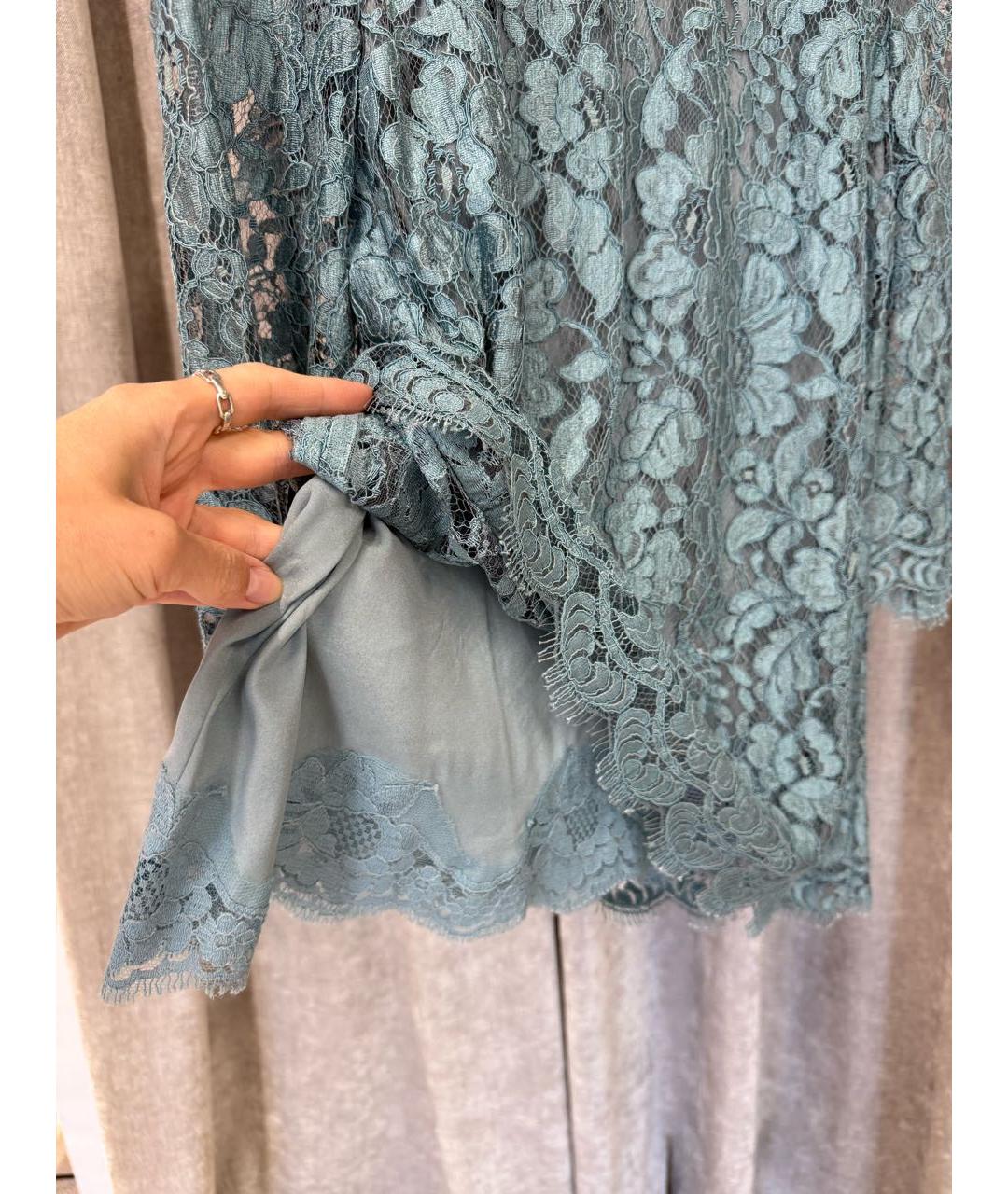 DOLCE&GABBANA Бирюзовая блузы, фото 4