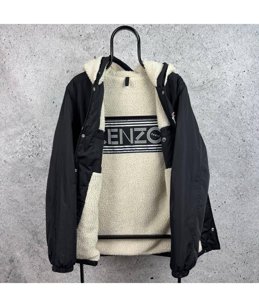 KENZO Черная куртка, фото 2