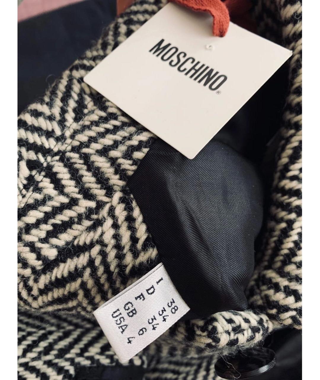 MOSCHINO Шерстяное пальто, фото 8