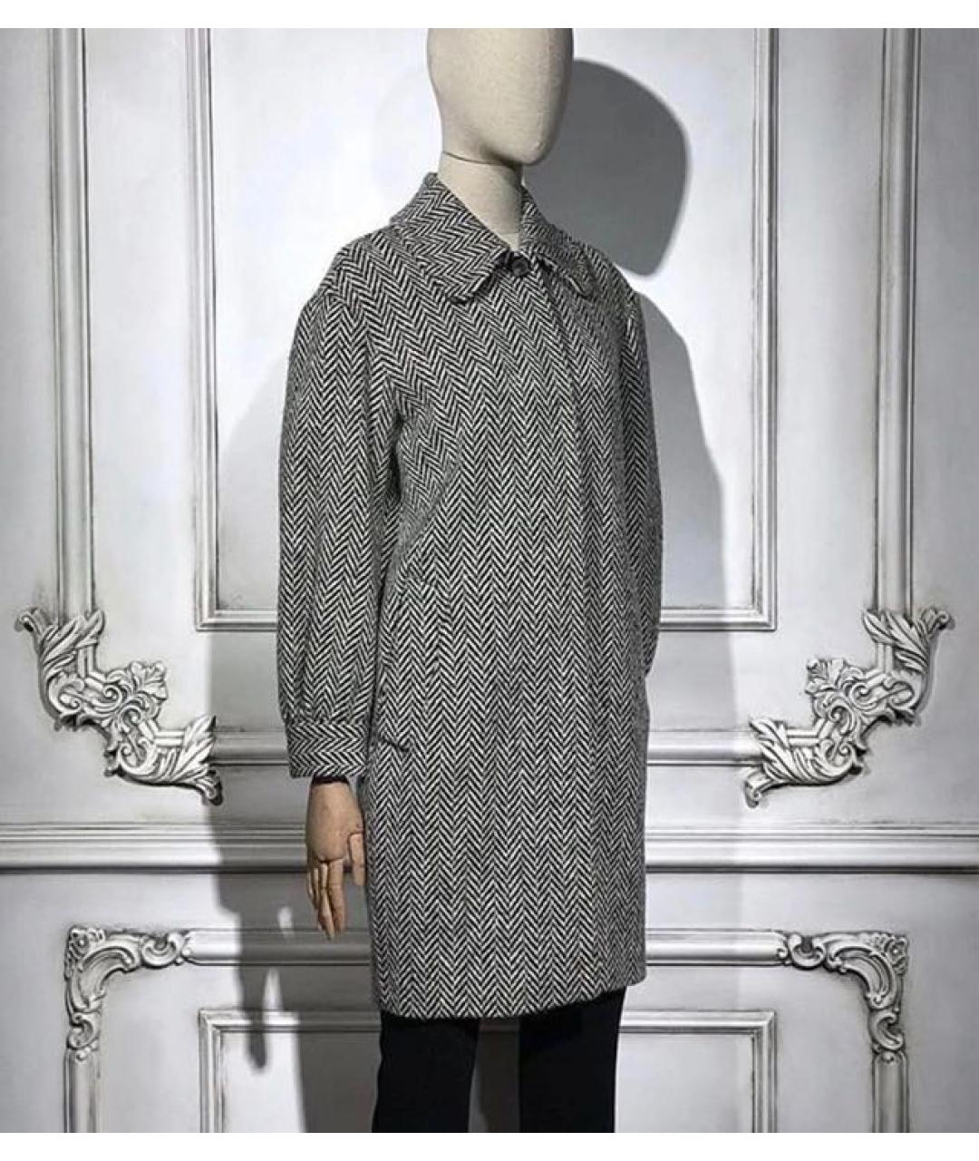 MOSCHINO Шерстяное пальто, фото 3
