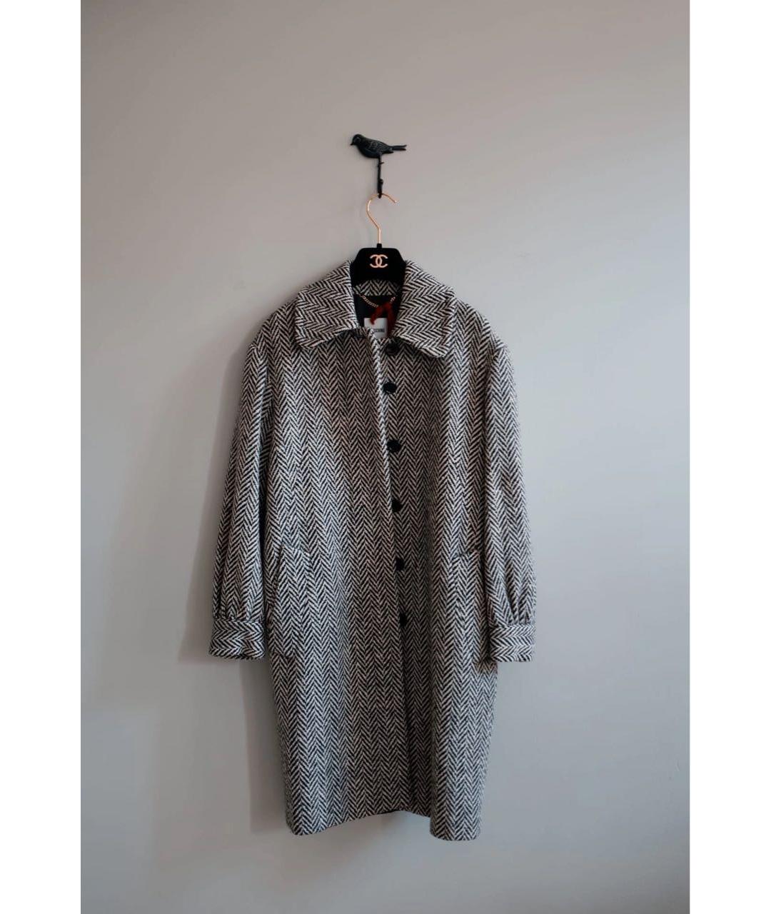 MOSCHINO Шерстяное пальто, фото 5