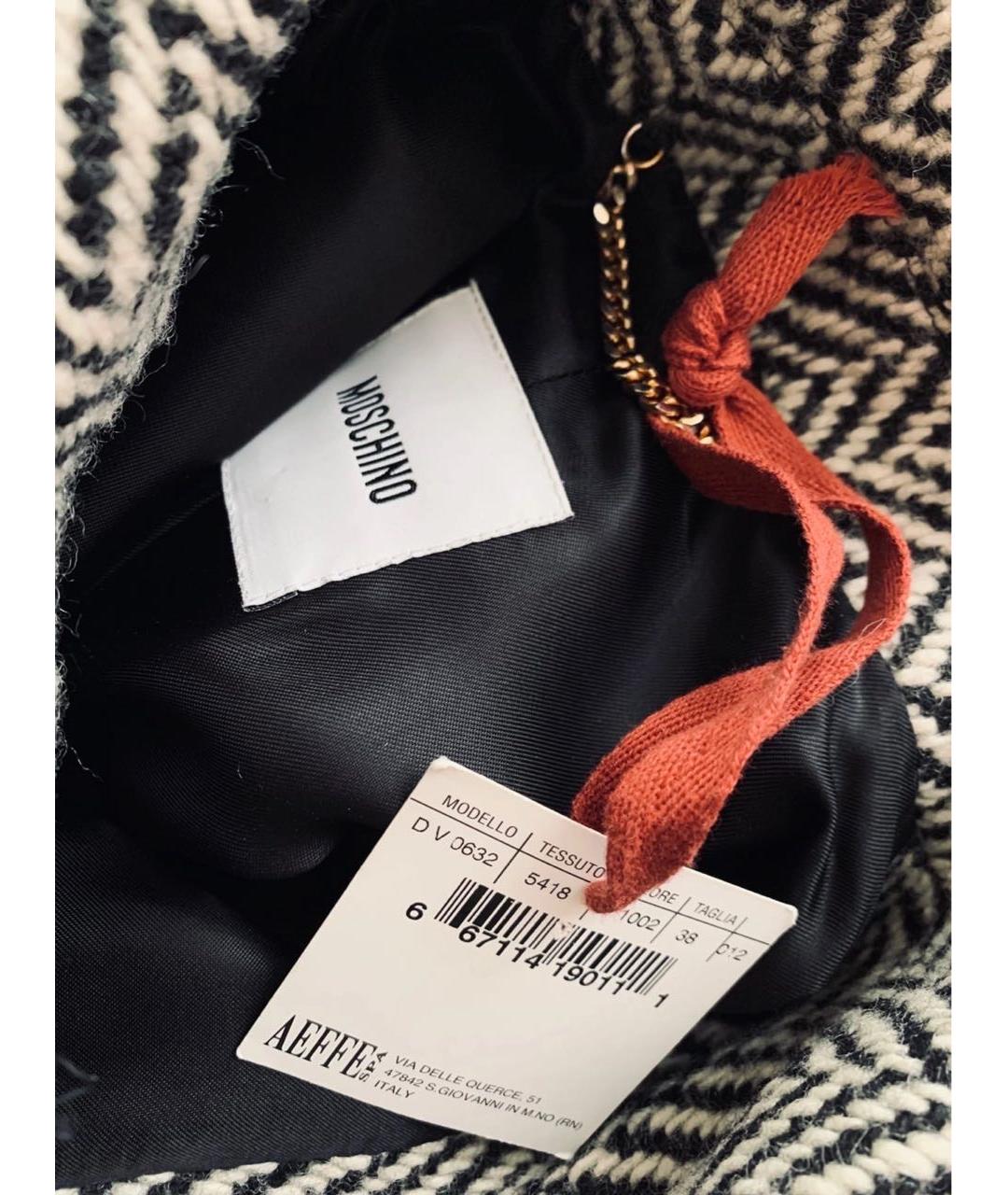 MOSCHINO Шерстяное пальто, фото 4