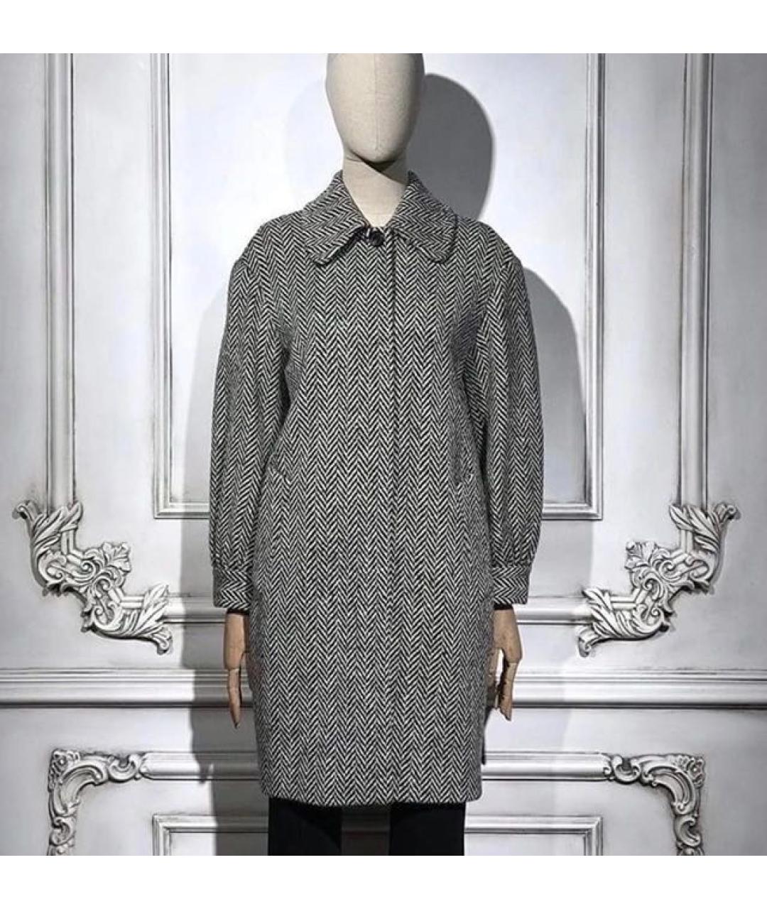 MOSCHINO Шерстяное пальто, фото 9