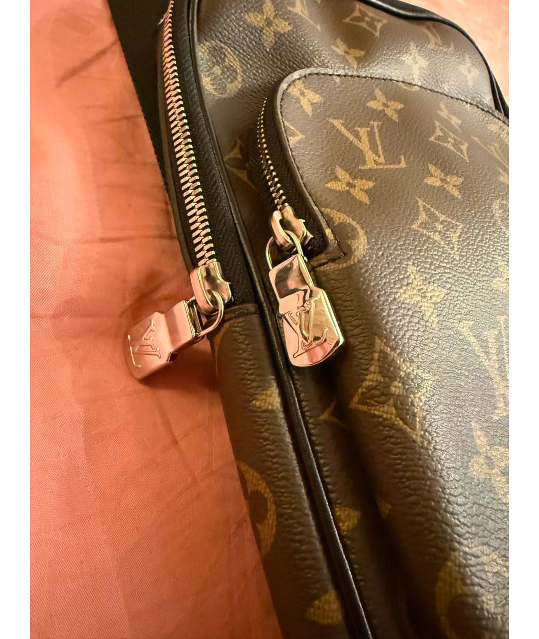LOUIS VUITTON Коричневая сумка на плечо, фото 5