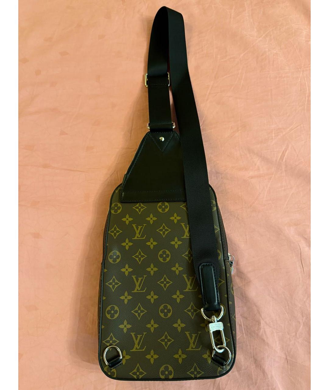 LOUIS VUITTON Коричневая сумка на плечо, фото 2