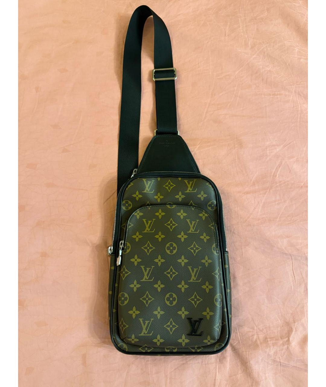 LOUIS VUITTON Коричневая сумка на плечо, фото 7