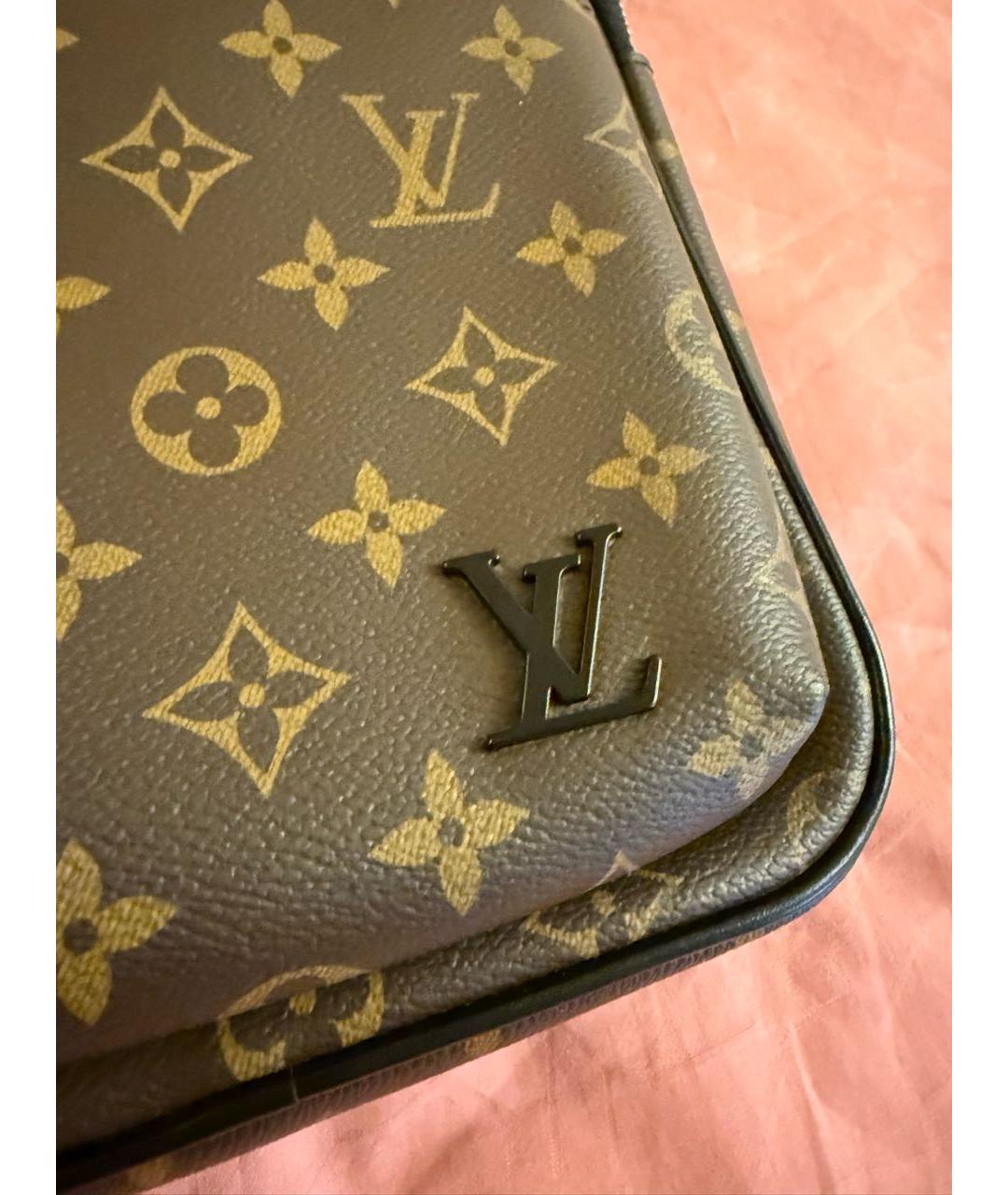 LOUIS VUITTON Коричневая сумка на плечо, фото 3