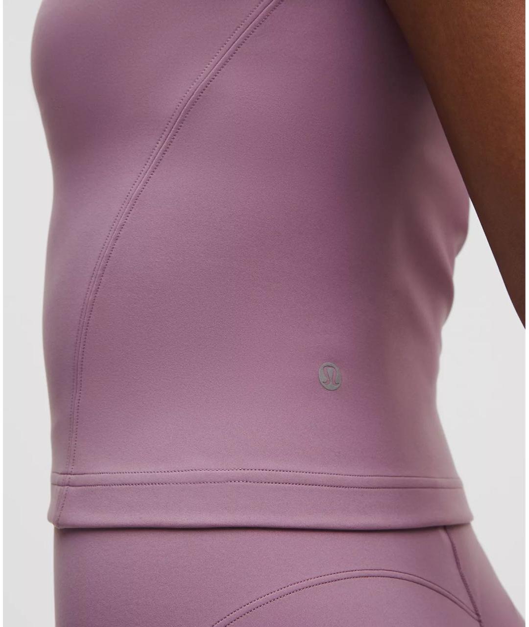 Lululemon Фиолетовая полиэстеровая майка, фото 5
