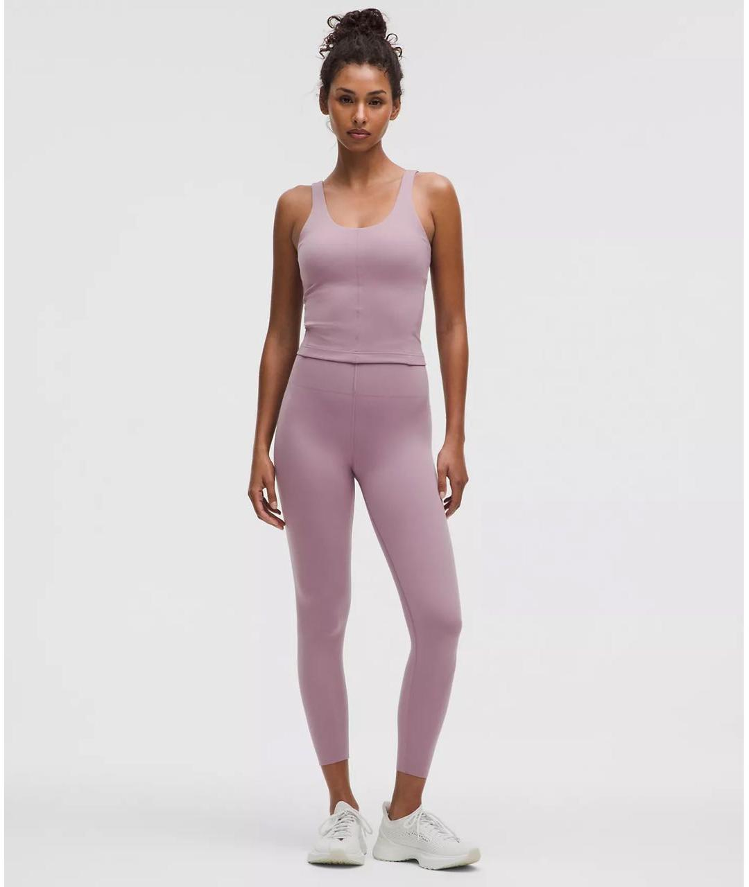 Lululemon Фиолетовая полиэстеровая майка, фото 3