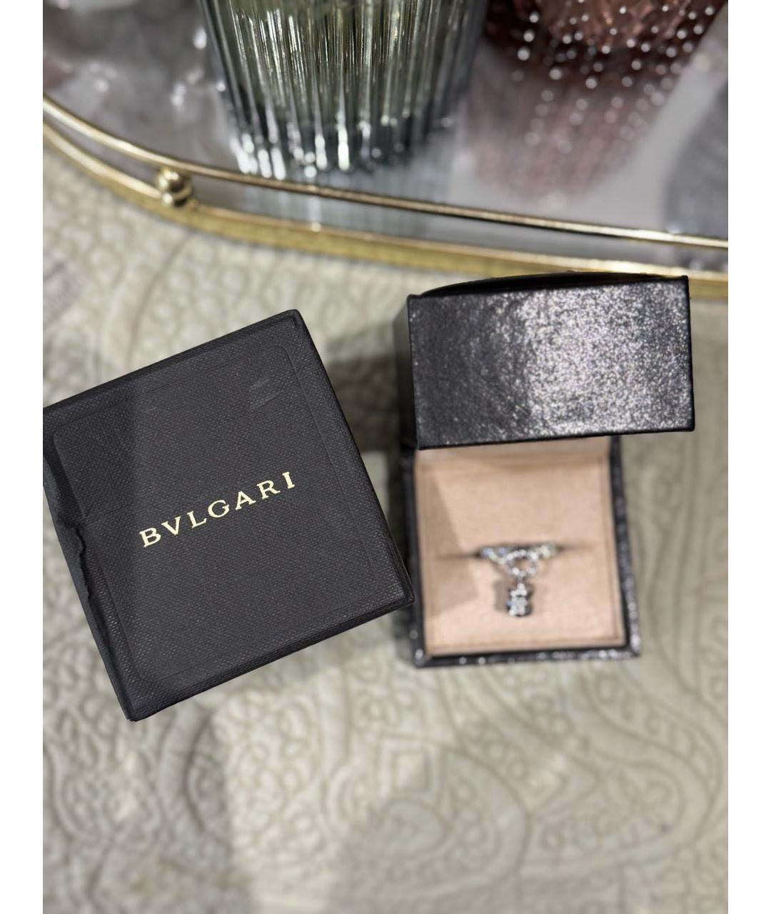 BVLGARI Кольцо из белого золота, фото 7