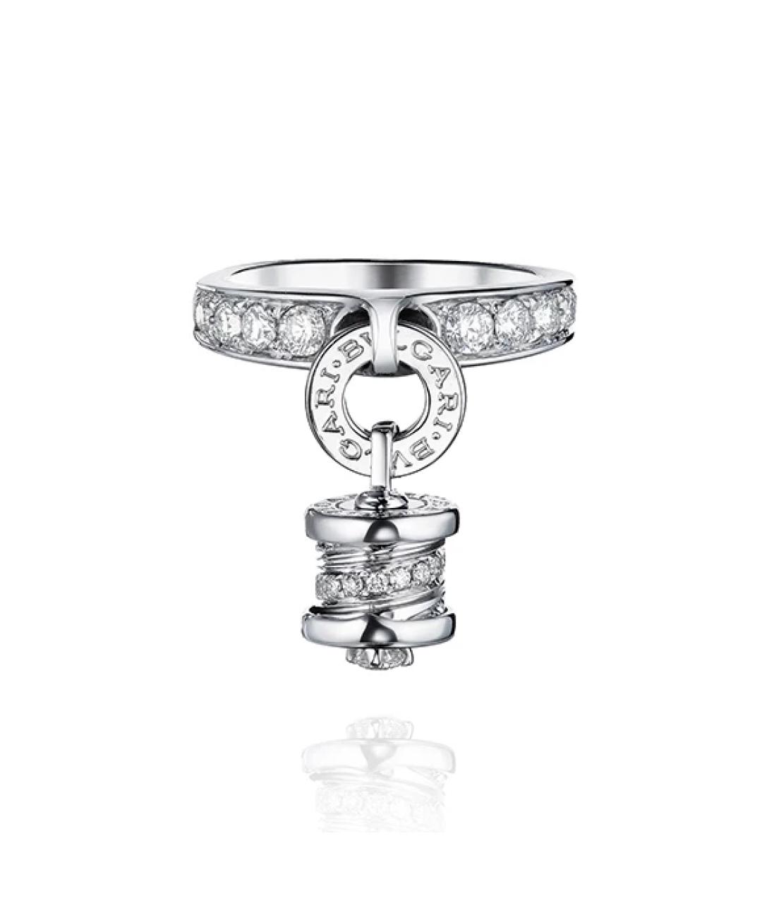BVLGARI Кольцо из белого золота, фото 10