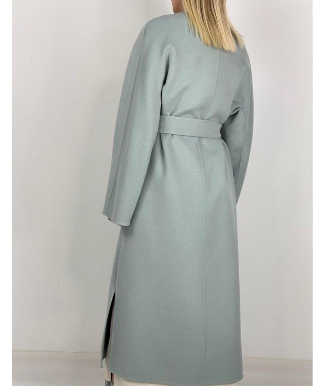MAX MARA Голубое пальто, фото 2