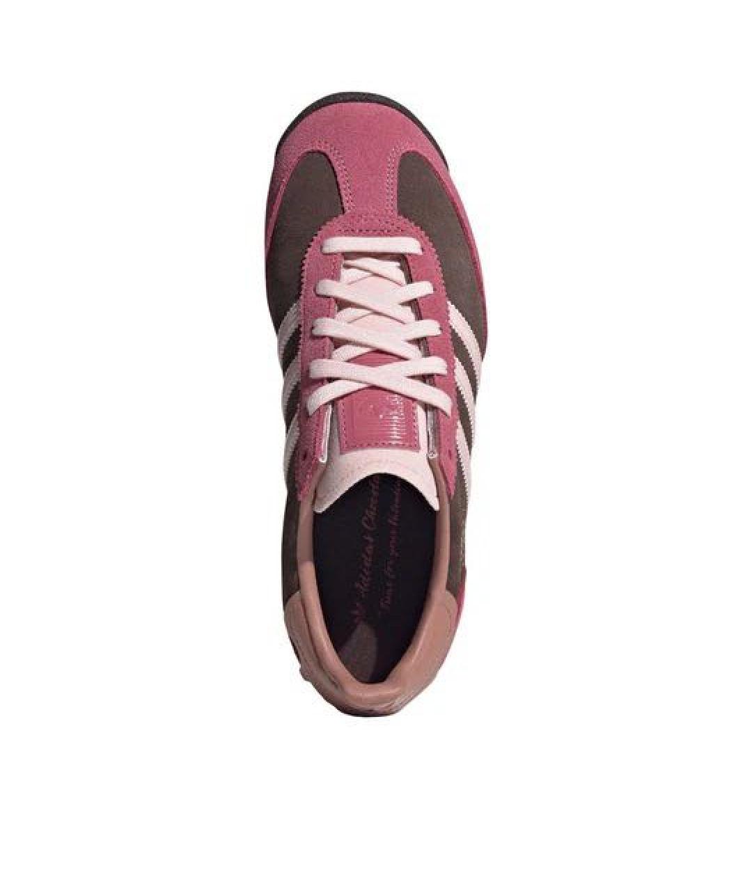 ADIDAS Коричневые текстильные кроссовки, фото 5
