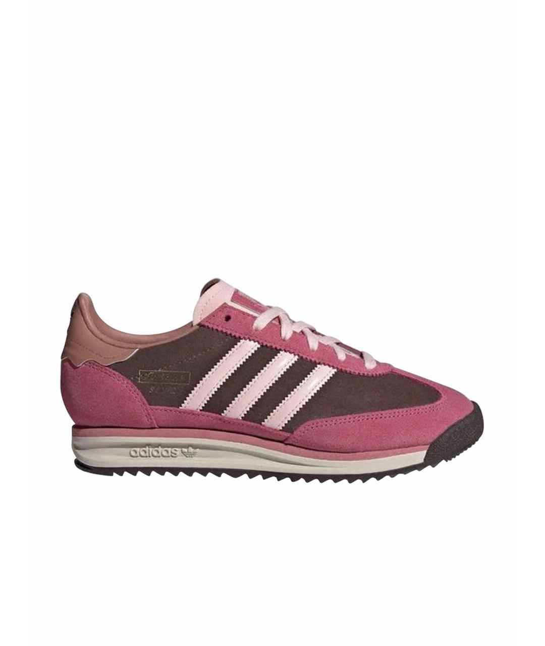 ADIDAS Коричневые текстильные кроссовки, фото 1