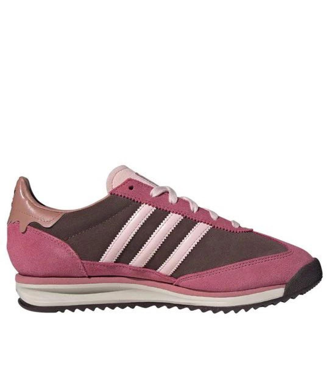 ADIDAS Коричневые текстильные кроссовки, фото 2