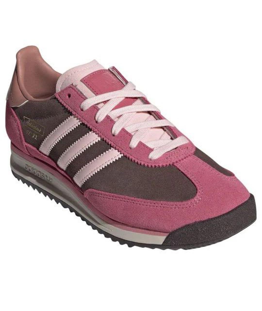 ADIDAS Коричневые текстильные кроссовки, фото 4