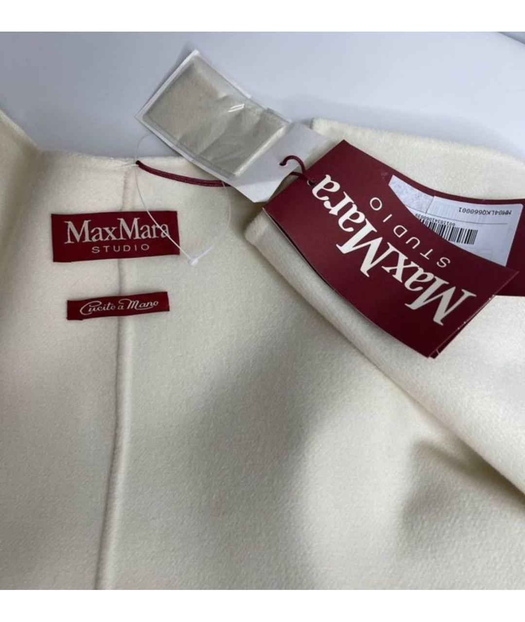 MAX MARA STUDIO Бежевое пальто, фото 3