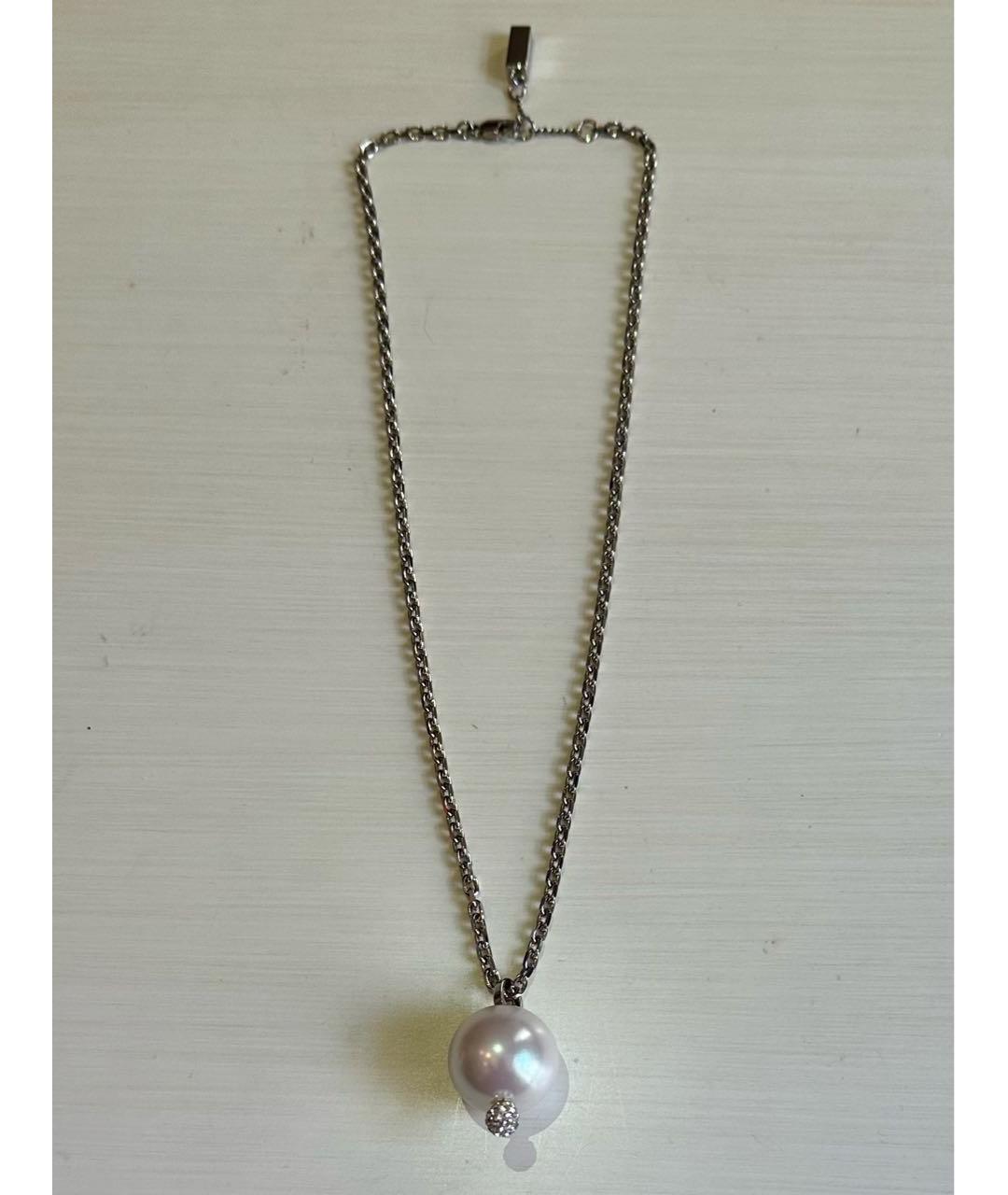 GIVENCHY Серебряное латунное колье, фото 8
