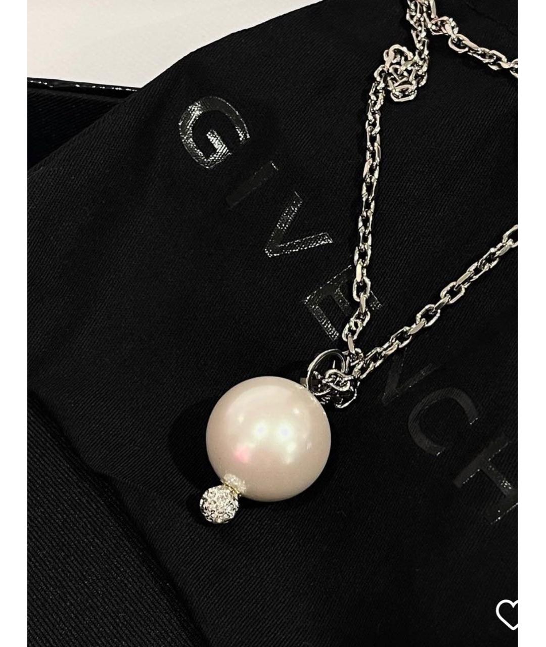 GIVENCHY Серебряное латунное колье, фото 6