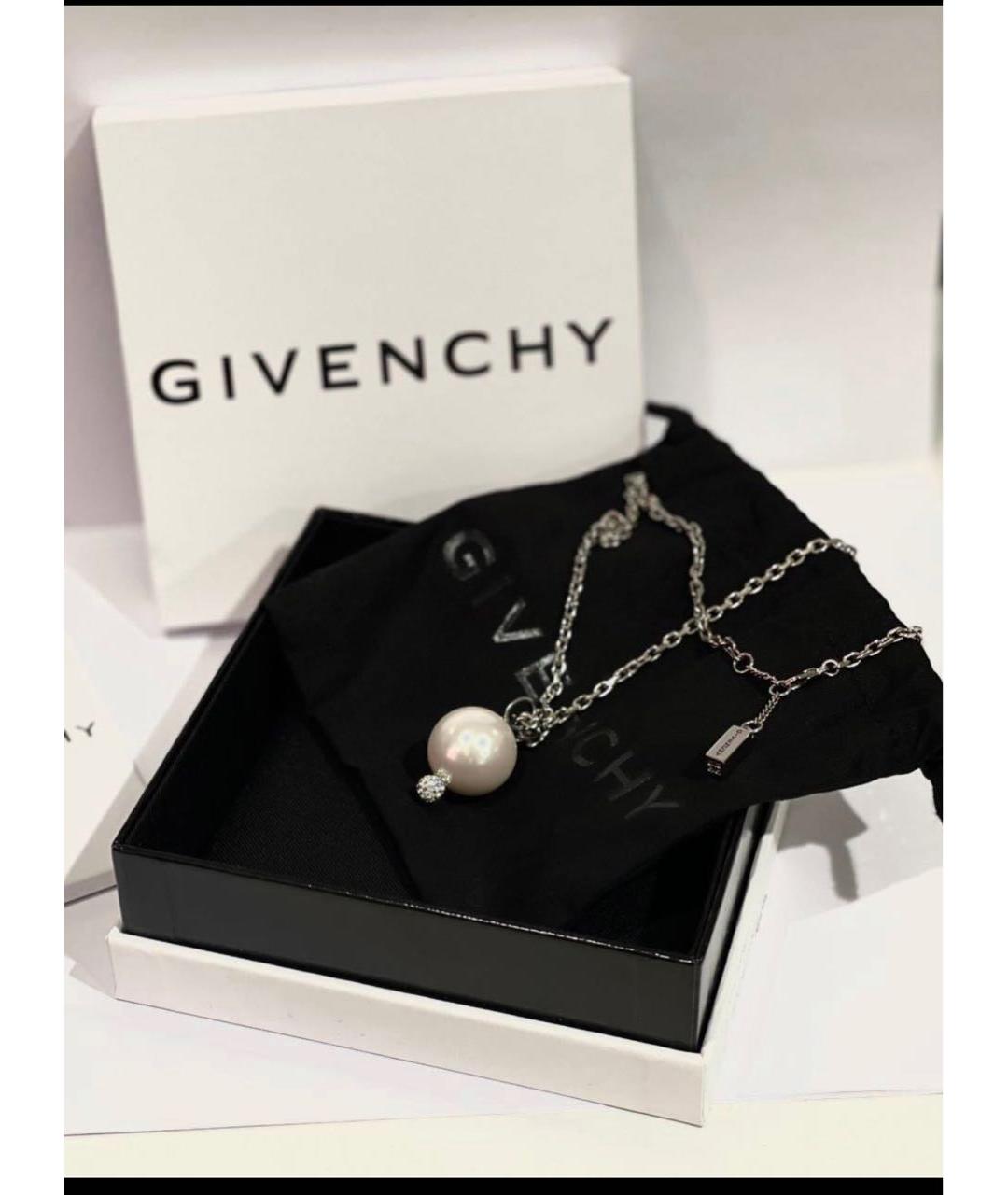GIVENCHY Серебряное латунное колье, фото 5