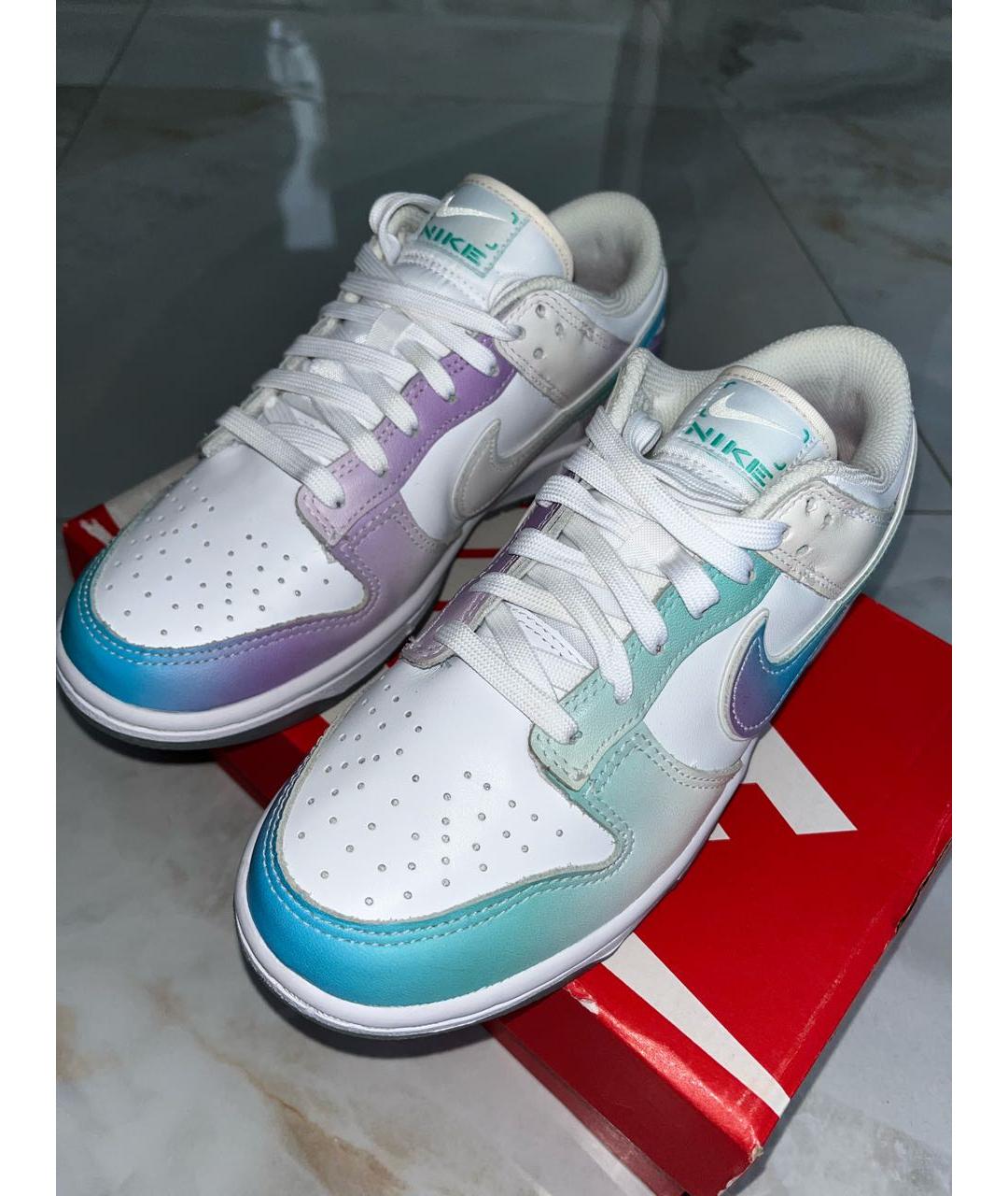 NIKE Мульти кожаные кроссовки, фото 2