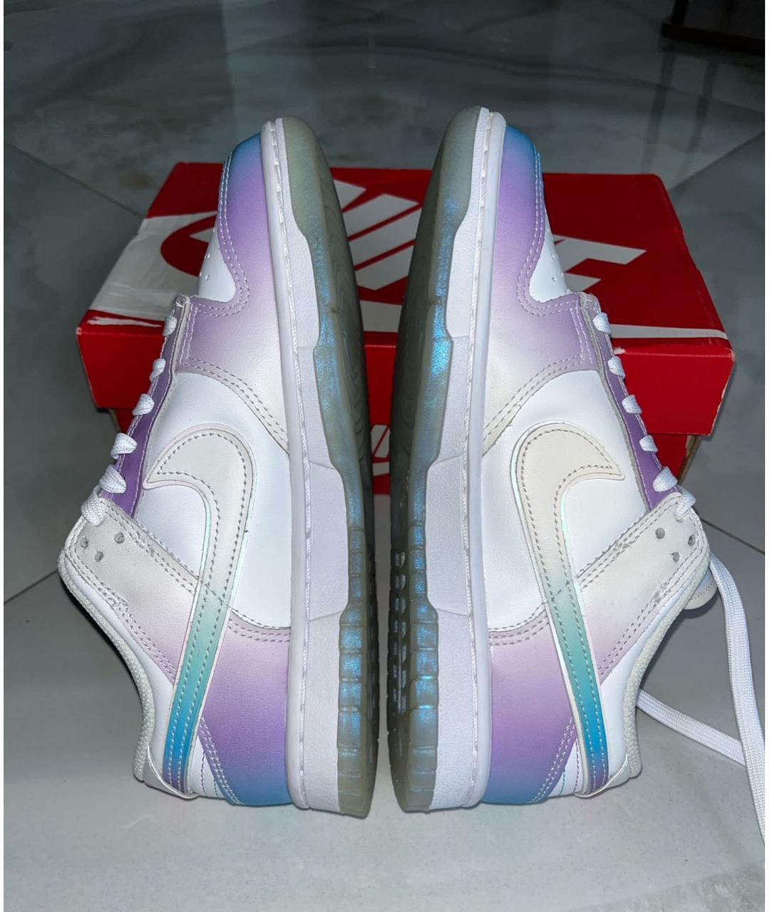 NIKE Мульти кожаные кроссовки, фото 3