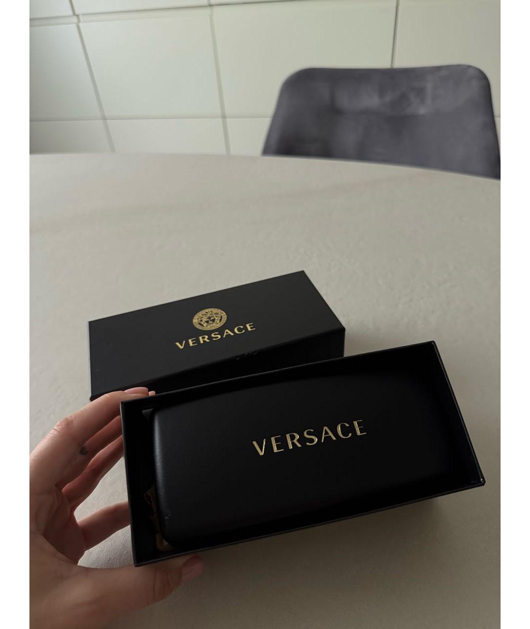 VERSACE Металлические солнцезащитные очки, фото 5